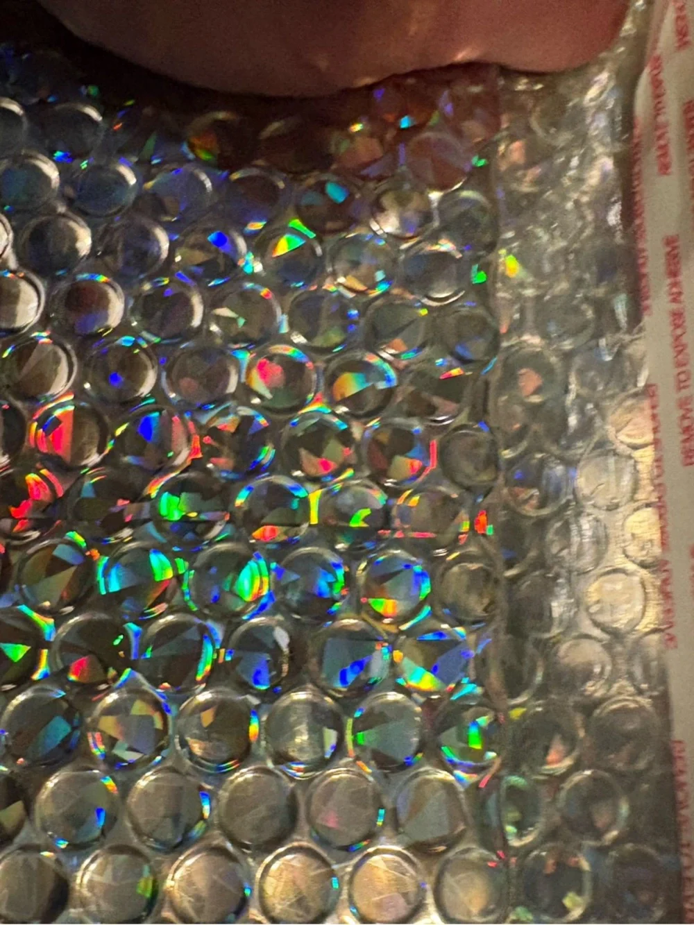 466- #20 Holographic Bubble Mailer Set - Silver, Rose Gold, Hot Pink
